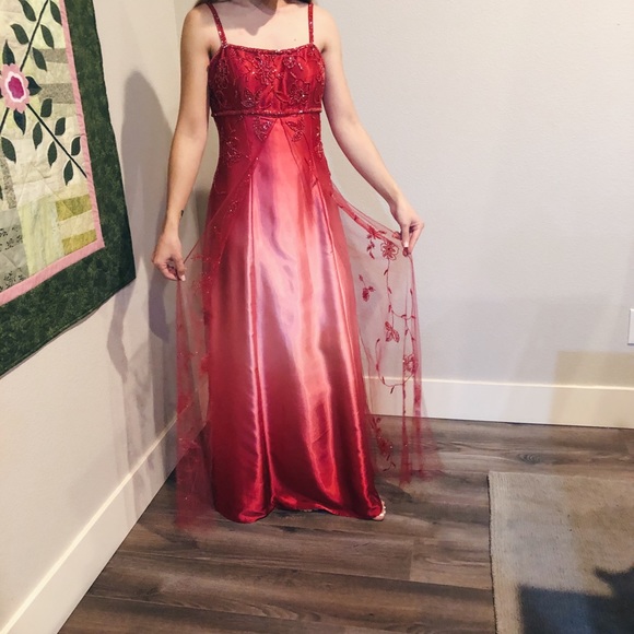 Dresses & Skirts - PROM DRESS : Pretty Color Colors with Floral